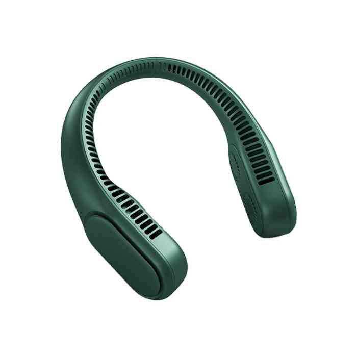 JISULIFE FA12R Neck Rechargeable Bladeless Twin Turbine Fan